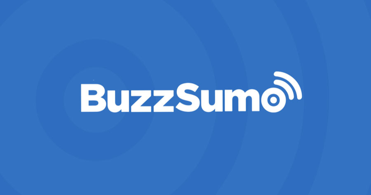 Buzzsumo Content Marketing Software